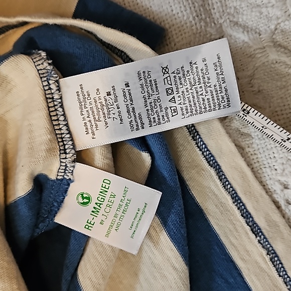 Jcrew striped polo long sleeve - Picture 5 of 6